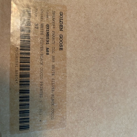 Golden Goose Francy high tops size 37 - Picture 6 of 12